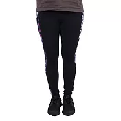 Skechers [W3LG166BKMT] 女 緊身褲 合身 長褲 健走 運動 休閒 高腰 舒適 穿搭 黑 L 黑