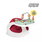 Mamas & Papas 二合一育成椅v3(附玩樂盤) 野莓紅