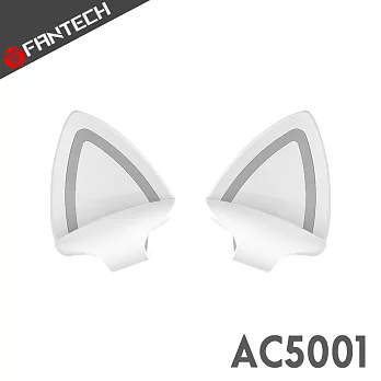 FANTECH AC5001 貓耳造型頭戴式耳機通用配件(白)