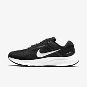 Nike Air Zoom Structure 24 [DA8570-001] 女鞋 慢跑鞋 運動 休閒 輕量 彈力 黑 23cm 黑/白