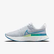 Nike React Infinity Run FK 2 [CT2357-007] 男 慢跑鞋 透氣 彈力 緩震 銀灰 28.5cm 銀/藍
