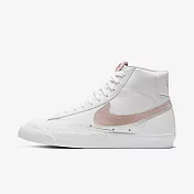 Nike Wmns Blazer Mid 77 [CZ1055-118] 女 休閒鞋 經典 復古 中高筒 穿搭 白粉 22.5cm 白/粉紅