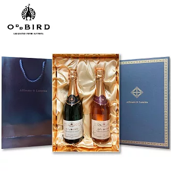【壽滿趣】Oddbird法國解放無醇葡萄氣泡飲品禮盒(750mlx2)