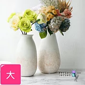 【Meric Garden】北歐時尚輕奢泡泡釉陶瓷花瓶/裝飾花器_大