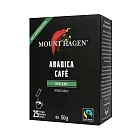 【Mount Hagen】德國進口 公平貿易低咖啡因即溶咖啡粉2入組(2g x 25 x 2入)