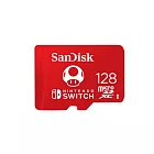 SanDisk Nintendo Switch 專用 microSDXC UHS-I(U3) 128G記憶卡 (公司貨)
