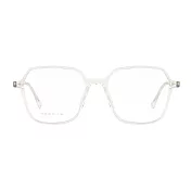 【大學眼鏡-配到好】大框多邊顯瘦韓版流行透明光學眼鏡 HY66040C3 透明