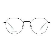 【大學眼鏡-配到好】韓版簡約流行黑光學眼鏡 HY66064C5 黑