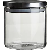 《Premier》玻璃密封罐(亮銀550ml) | 保鮮罐 咖啡罐 收納罐 零食罐 儲物罐