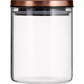 《Premier》玻璃密封罐(玫瑰金700ml)
