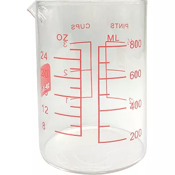 《IBILI》耐熱玻璃量杯(800ml) | 刻度量杯