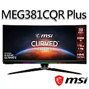 msi微星 Optix MEG381CQR Plus 曲面電競螢幕