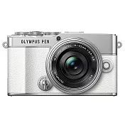 OLYMPUS PEN E-P7+14-42mmF3.5-5.6 鏡頭組 (公司貨)+64G記憶卡- 銀白色