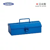 【日本TOYO】Y-20 COBAKO日製提把式鋼製單層工具箱- 海藍