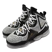 Nike 籃球鞋 Lebron XIX EP 運動 男鞋 明星款 氣墊 避震 支撐 包覆 高筒 白 黑 DC9340100