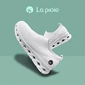 【La proie 萊博瑞】女式休閒健走鞋(無鞋帶款)FAB072033 EU36 白色