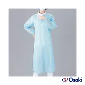 【日本Osaki】長袖拋棄式PE圍裙(束袖型)-一般10入(2盒)(樂齡/居家照護/長照)