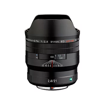 【NEW】PENTAX HD D FA 21mm F2.4 Limited DC WR 超廣角鏡頭 限量系列 (公司貨) 黑