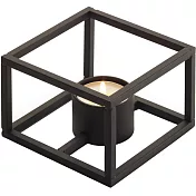 《PHILIPPI》簡約霧黑燭台(立方) | 蠟燭臺 燭座