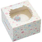 《Sweetly》單格瑪芬蛋糕紙盒4入(午茶粉)