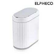 美國ELPHECO 防水感應垃圾桶 ELPH5712 白灰