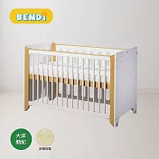 【BENDI】MORE FAST 升降多功能嬰兒大床-簡配(床架+床墊)