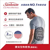 美國Sunbeam 腰背型熱敷墊/熱敷墊 醫證版
