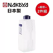 日本製【Nakaya】冷水壺 2L 2入組