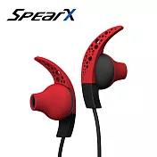 【出清品】SpearX S1 運動專屬音樂耳機 活力亮紅