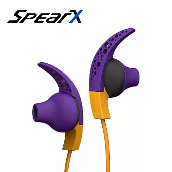 【出清品】SpearX S1 運動專屬音樂耳機 專注靛紫