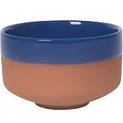 《NOW》雙色赤陶圓碗(藍) | 飯碗 湯碗