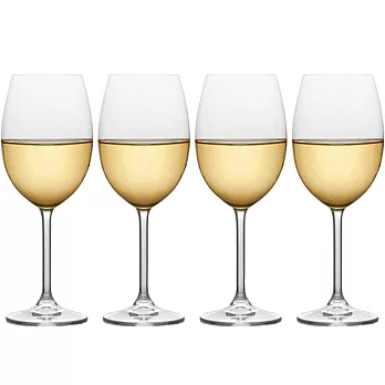 《CreativeTops》水晶玻璃白酒杯4入(488ml) | 調酒杯 雞尾酒杯 紅酒杯