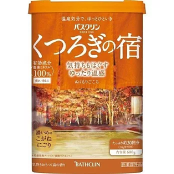 日本【巴斯克林】旅館系列 溫暖舒適  平靜森林香    600g