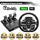 THRUSTMASTER圖馬思特 T248 競技賽道 力回饋方向盤金屬三踏板組(Xbox/PC) T248X