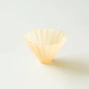 日本ORIGAMI 摺紙咖啡 樹脂濾杯Ｓ 奶茶色