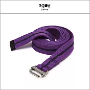 【agoy】25mm 環保止滑瑜伽繩 | 183cm/6尺 | 迷霧紫