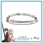 STORY故事銀飾-刀劍神域-亞絲娜純銀造型手鍊 正常15cm