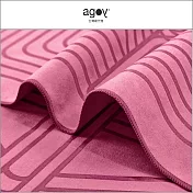 【agoy】GeckoWarrior 壁虎勇士鋪巾-獨特專利乾濕雙止滑 台灣限定 | 贈防水收納袋 | 暖粉紅