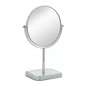 IDEA-簡約質感雙面化妝鏡-三款可選 銀色圓款