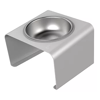 LINGO【鋁合金寵物碗架 - 單口】 304不鏽鋼碗