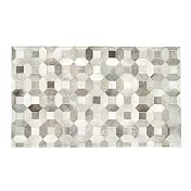 Finara費納拉-天然牛皮手工製原色玄關迎賓地墊/地毯-格陵蘭(110×65)-