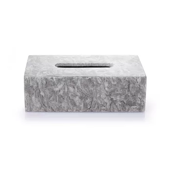 Finara費納拉-天然大理石霸王花長方形紙巾盒