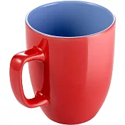 《TESCOMA》Crema雙色馬克杯(紅藍290ml) | 水杯 茶杯 咖啡杯