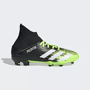 Adidas Predator 20.3 Fg J [EH3024] 大童鞋 足球鞋 支撐 中筒 愛迪達 黑 螢光綠