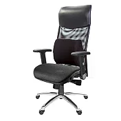 GXG 高背網座 電腦椅 (摺疊扶手/鋁腳) TW-8125 LUA1