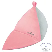 福利品【MARNA】床上懶骨頭三角靠墊 無 -粉色