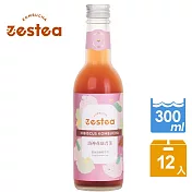 Zestea洛神花康普茶 300ML*12瓶(無添加、富含益生菌)