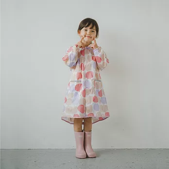 日本WPC 水果王國L 空氣感兒童雨衣/防水外套 附收納袋(120-140cm)