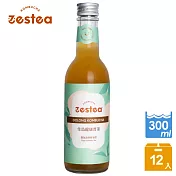 Zestea生烏龍康普茶 300ML*12瓶(無添加、富含益生菌)