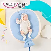 【韓國 ALZiPmat】新生兒多功能舒適枕-  藍色氣球
